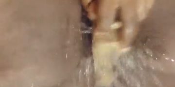 Big Layla Porn Video of Ghana Pornstar Squirting